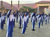 Senam Anak Indonesia Hebat.Anak Indonesia Sehat dalam rangka Hari Anak Nasional 2025, Bersama Siswa-Siswi SMP 2 Payakumbuh.bertujuan meningkatkan kesehatan fisik dan mental anak serta membiasakan gaya hidup aktif dan sehat